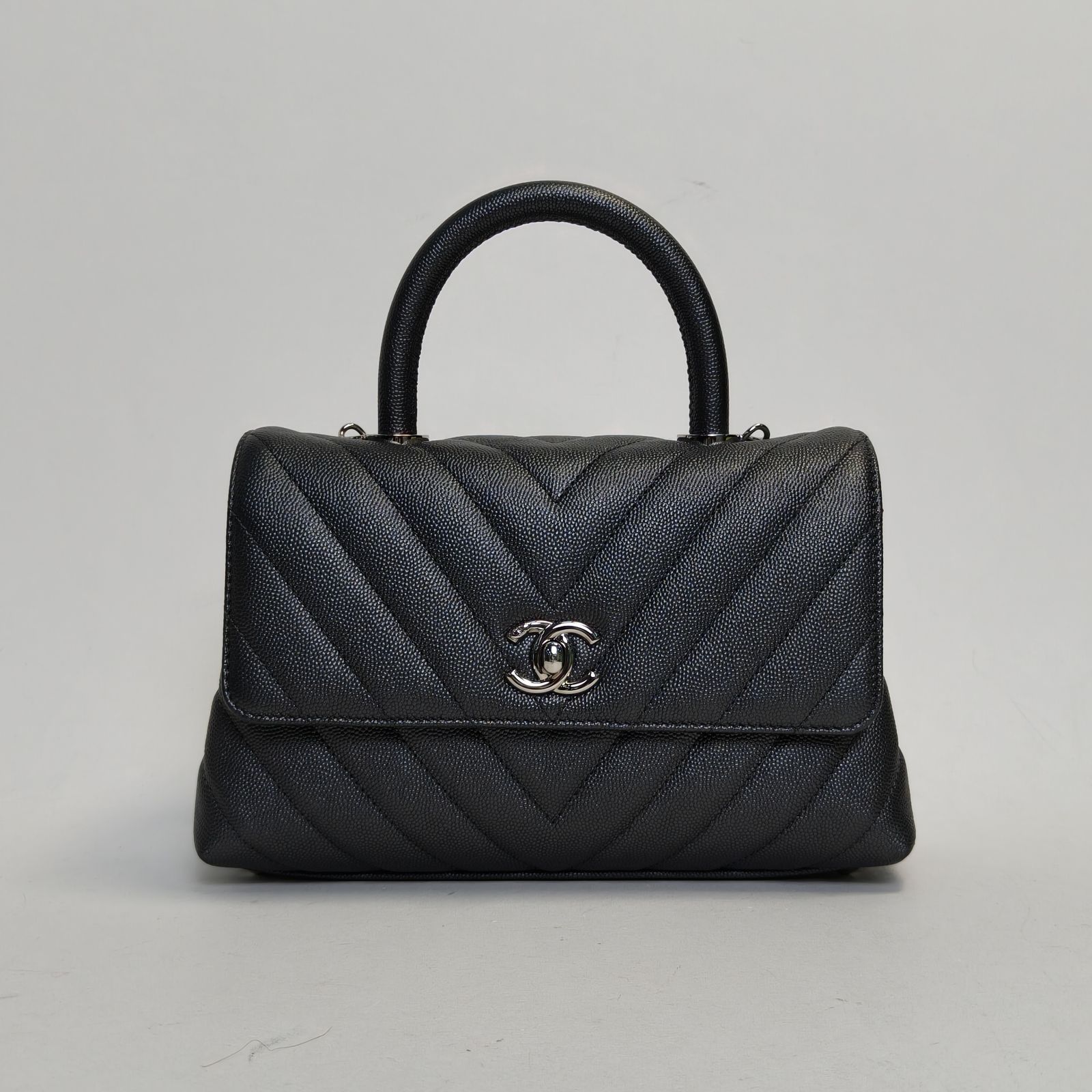 *CHANEL Coco Handle Small 24cm-Hana Vintage