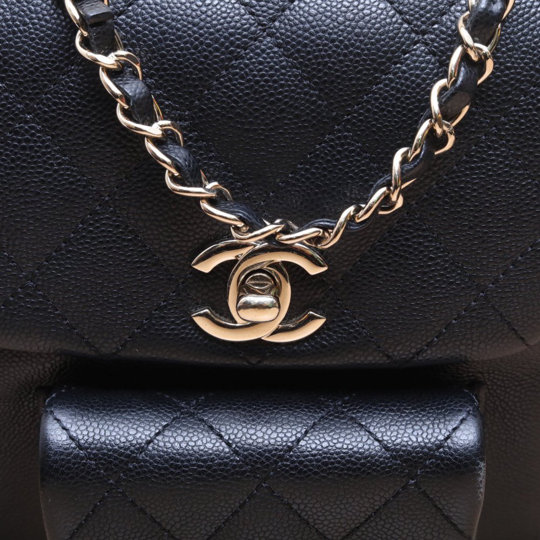 *CHANEL 23K Cargo Duma Tank Backpack, Small Size, 18cm-Hana Vintage