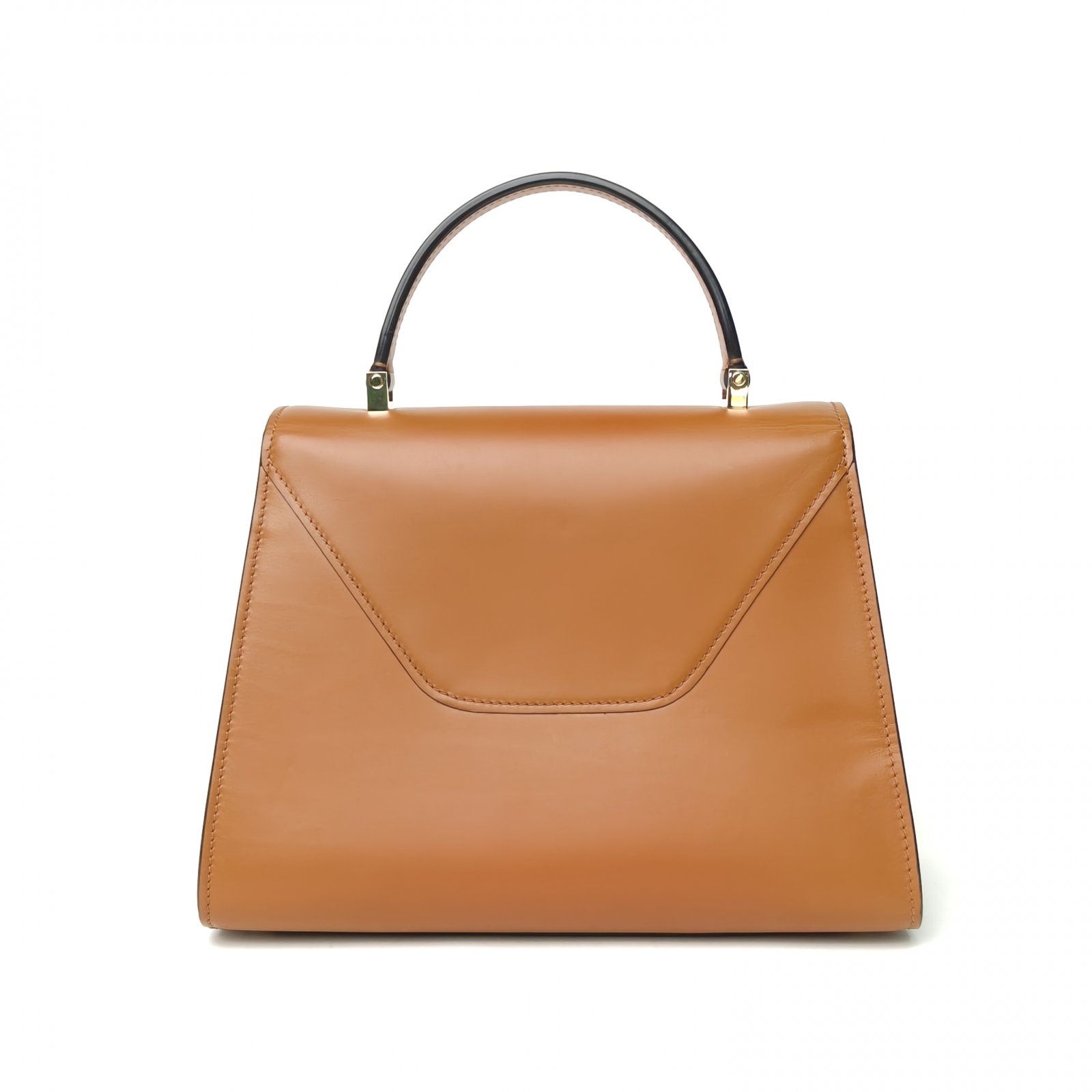 *Valextra Iside Rectangular Buckle Shoulder Bag, Small Size-Hana Vintage