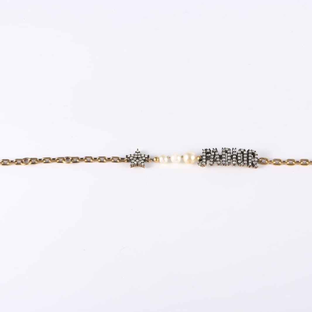 DIOR DIOR Pearl Bracelet Alloy-Hana Vintage