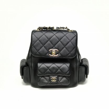 *CHANEL 23K Cargo Duma Tank Backpack Large 21cm-Hana Vintage