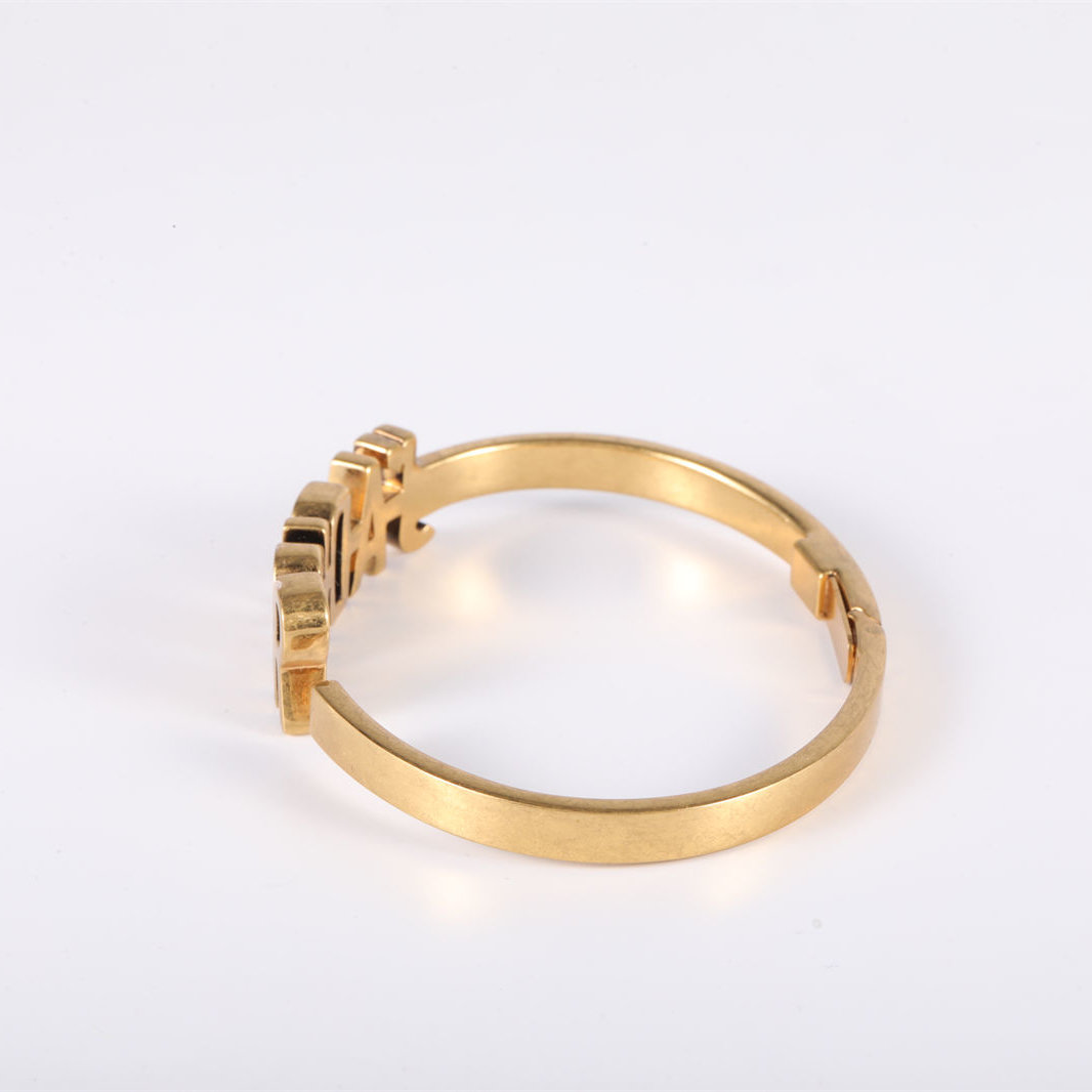DIOR Jadior Open Bangle Alloy-Hana Vintage