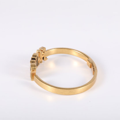 DIOR Jadior Open Bangle Alloy-Hana Vintage