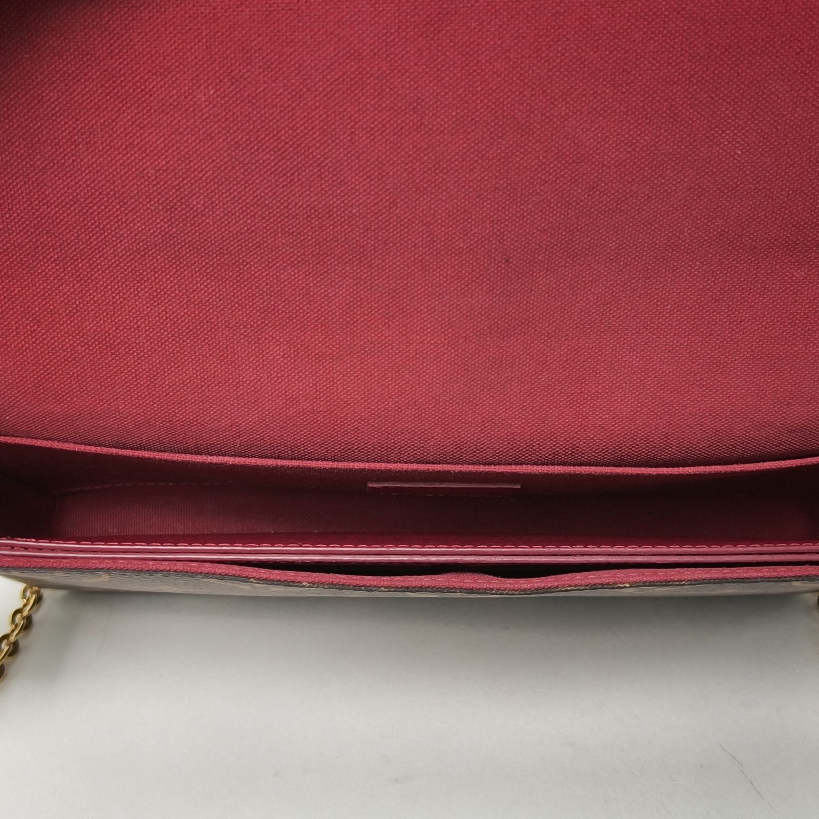 *LOUIS VUITTON POCHETTE FELICIE Felice Pochette Chain Bag-Hana Vintage