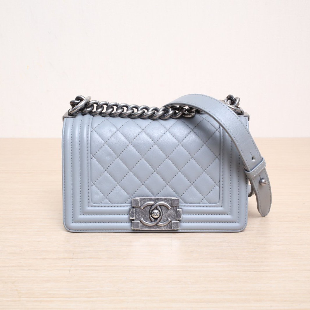 *CHANEL Leboy Small 20.5cm-Hana Vintage