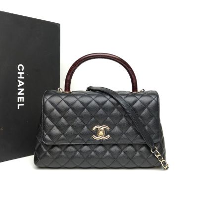 *CHANEL Coco Handle Medium 29cm-Hana Vintage