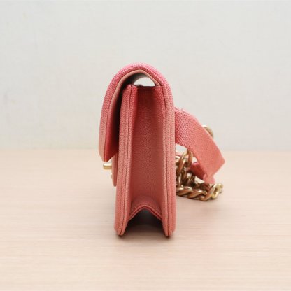 CHANEL Chanel Fanny Pack, Gradient Pink Flap with Gold Hardware, Gradient Color, 2019, Gold Hardware