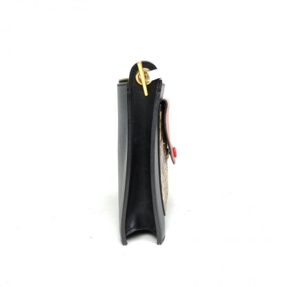 CELINE Colorblock Python Envelope Chain Shoulder Bag-Hana Vintage