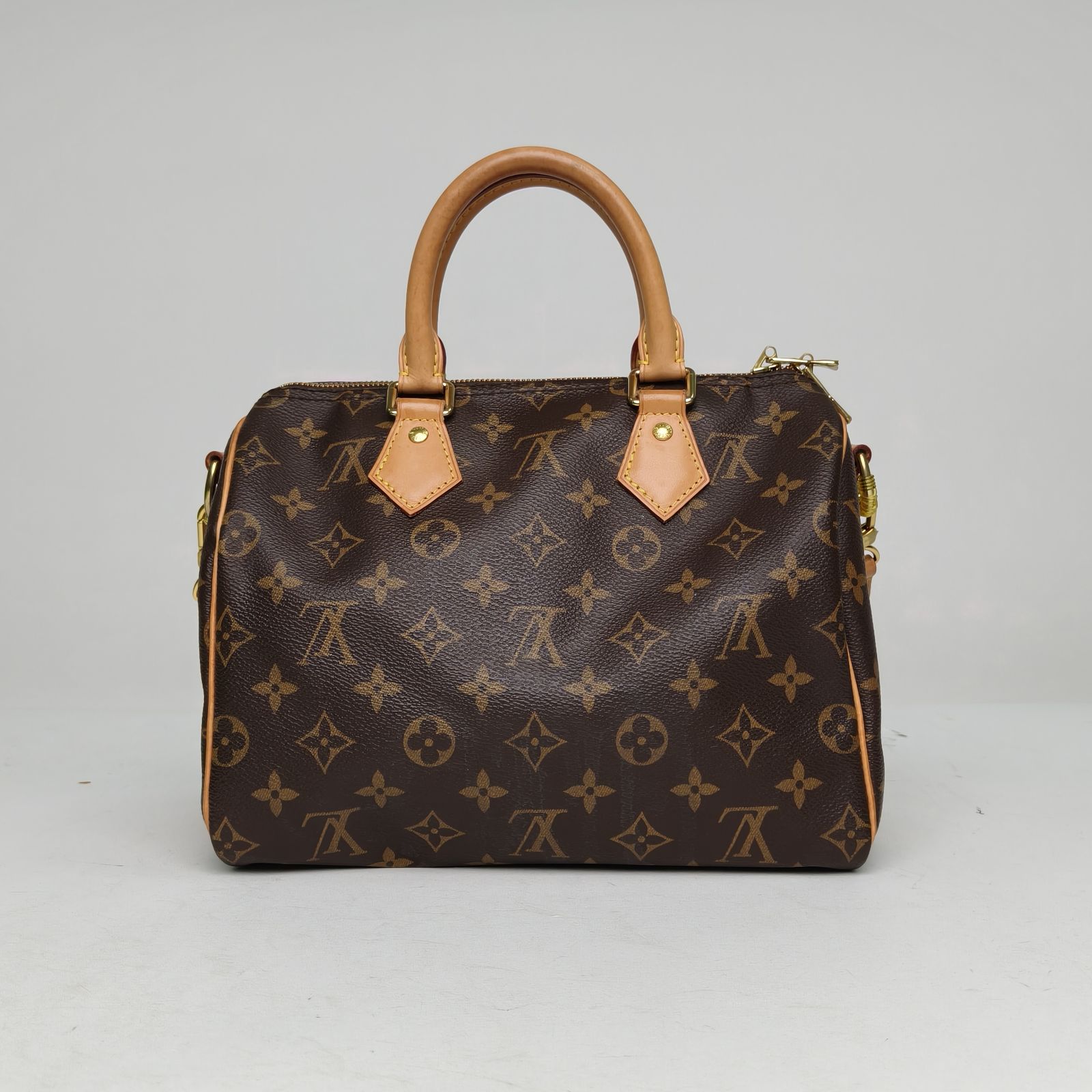 *LOUIS VUITTON Speedy 25 with Shoulder Strap-Hana Vintage