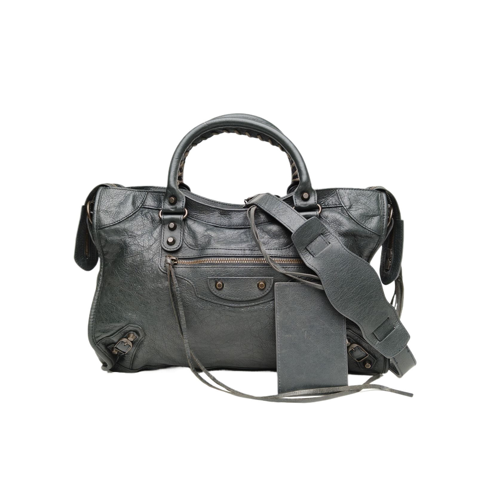 *BALENCIAGA CLASSIC CITY Motorcycle Bag Medium 38-Hana Vintage