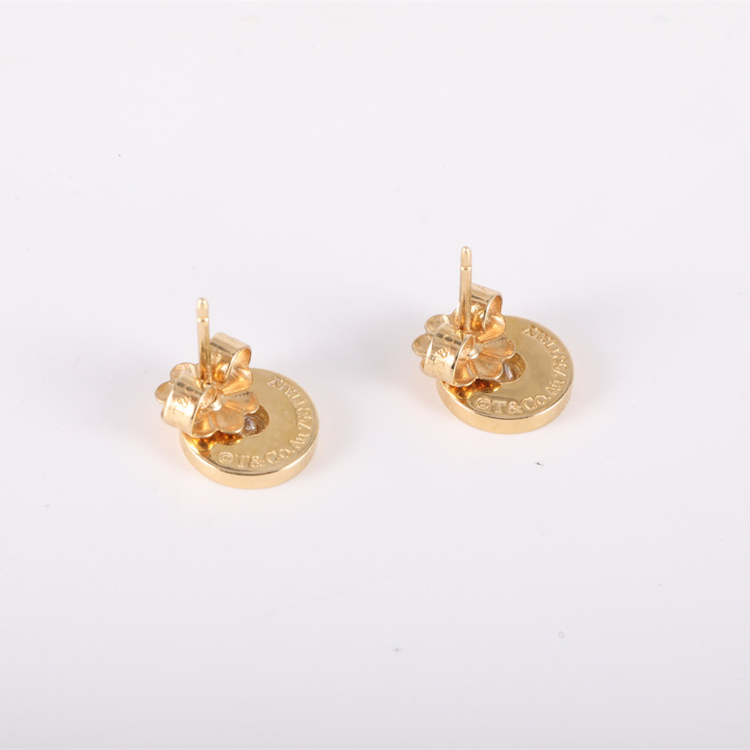 TIFFANY&CO Gold ELSA PERETTI Earrings 18K 18K Gold,Diamond