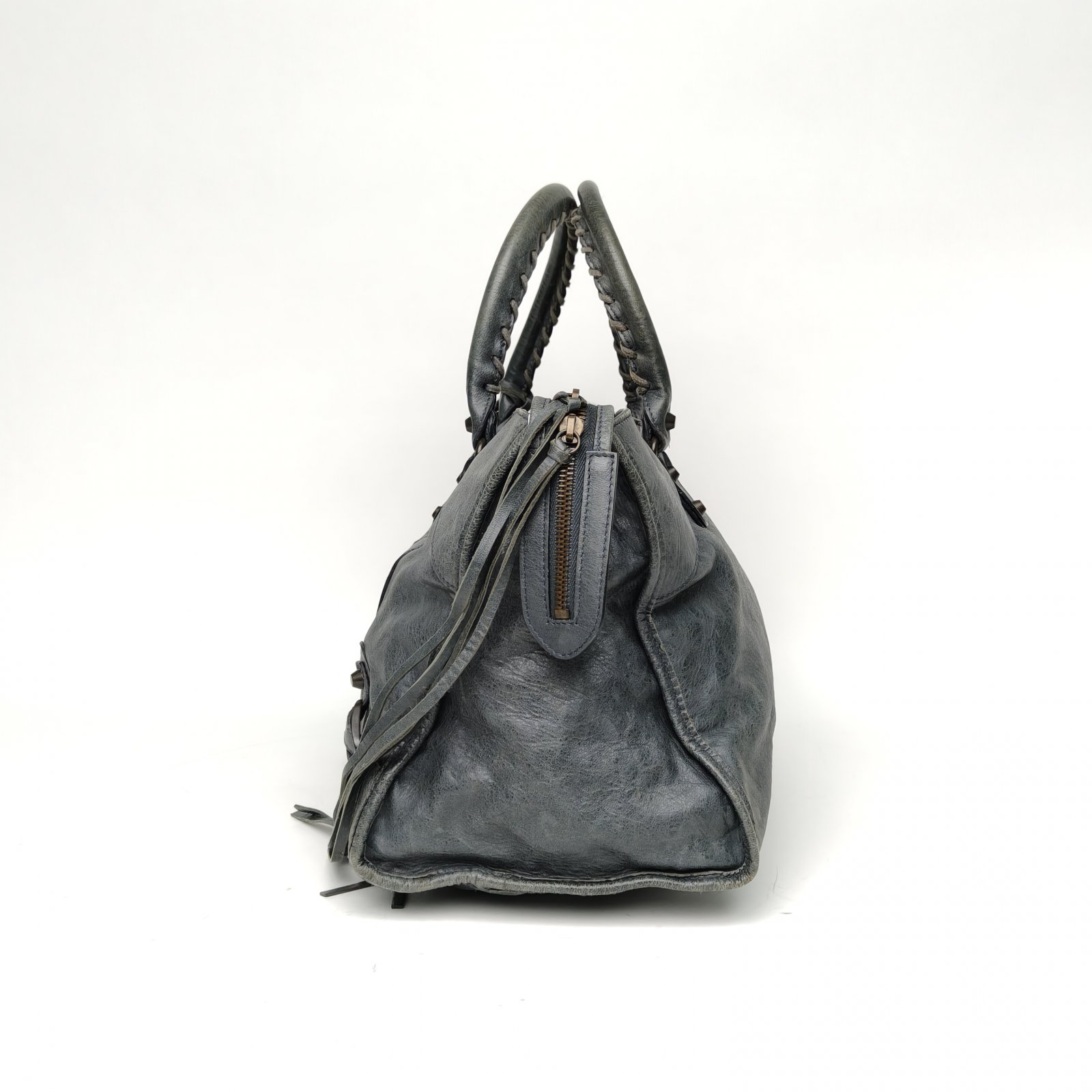 *BALENCIAGA CLASSIC CITY Motorcycle Bag, Large Size-Hana Vintage