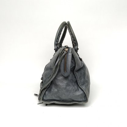 *BALENCIAGA CLASSIC CITY Motorcycle Bag, Large Size-Hana Vintage