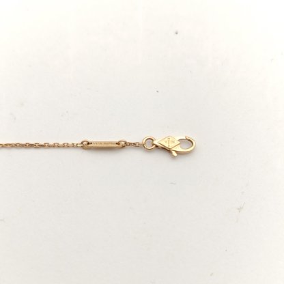 VAN CLEEF&ARPELS Sweet Alhambra Small Single Flower Bracelet New Clasp 18K Rose Gold,Carnelian-Hana Vintage