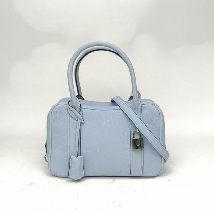 *MOYNAT Blue Sliver Hardware Limsounie Small Handbag-Hana Vintage