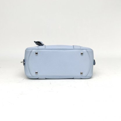 *MOYNAT Blue Sliver Hardware Limsounie Small Handbag-Hana Vintage