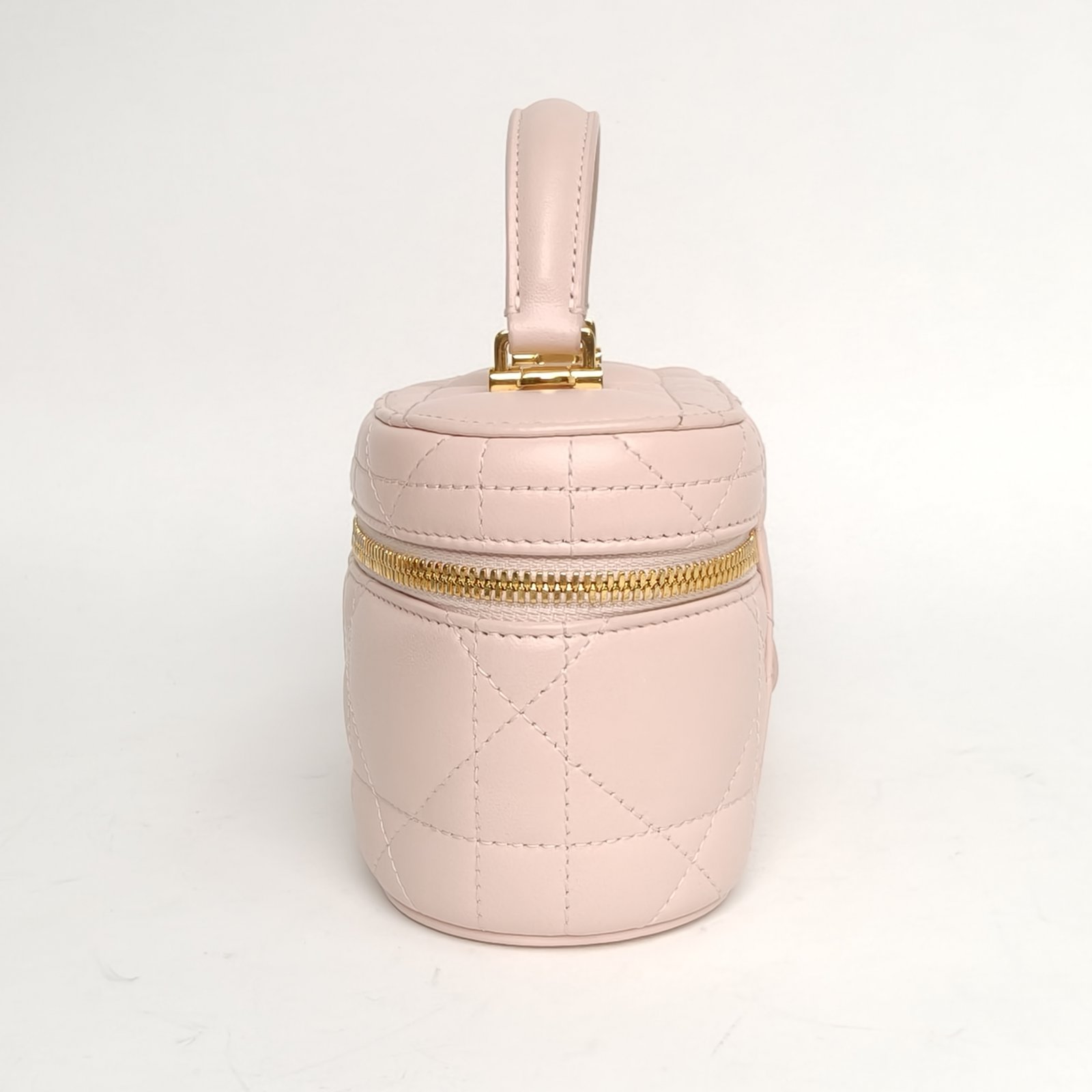 DIOR Pink Gold Hardware 2024 30 Montaigne Caro Cosmetic Bag