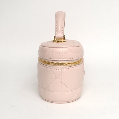 DIOR Pink Gold Hardware 2024 30 Montaigne Caro Cosmetic Bag