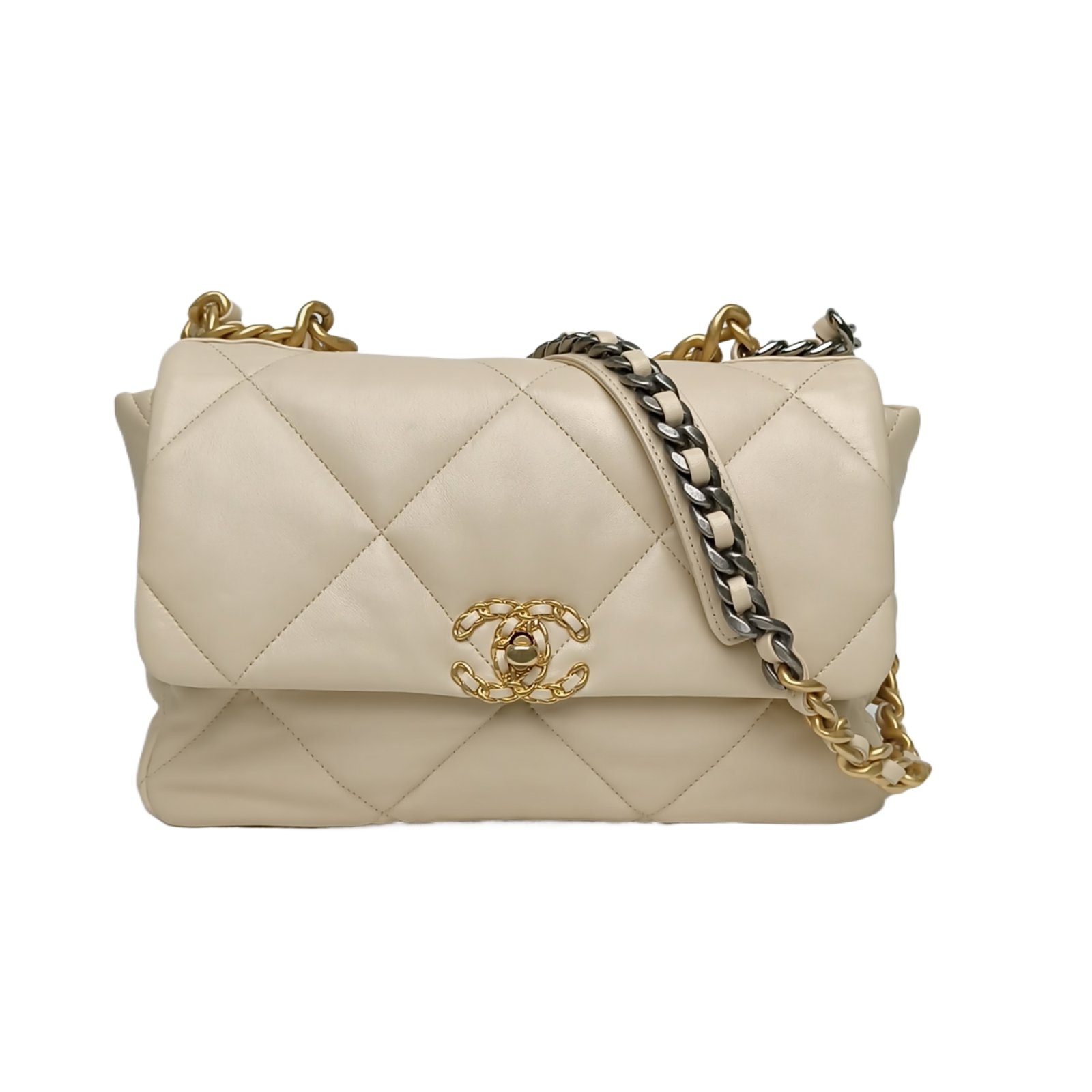 CHANEL 19BAG Top-handle Bag Medium 30cm-Hana Vintage