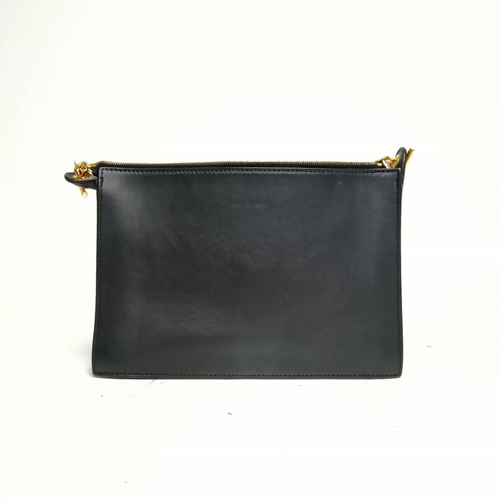 CELINE Colorblock Python Envelope Chain Shoulder Bag-Hana Vintage