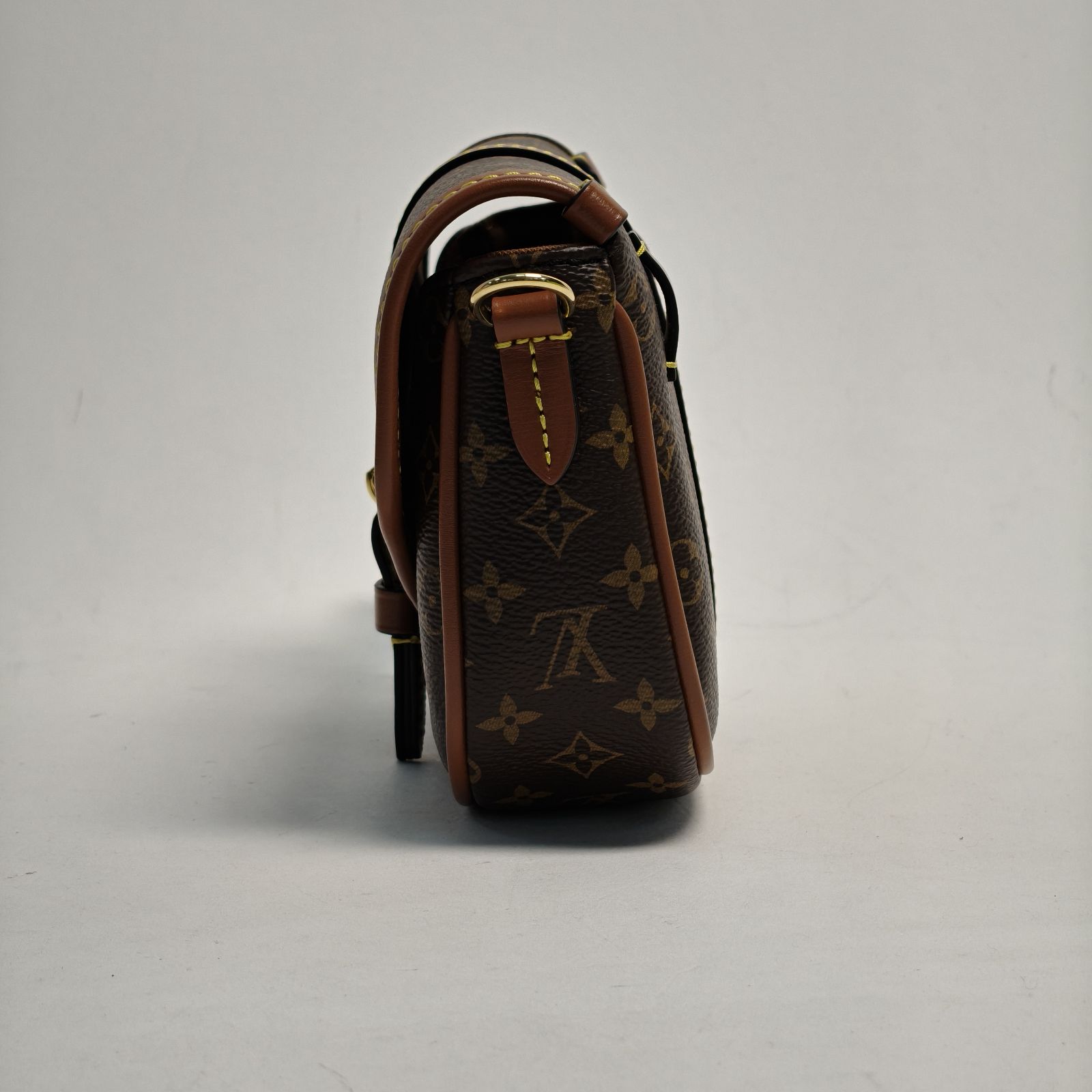 *LOUIS VUITTON Monogram PVC Chip Saumur Twin Solo 2-way Chain Bag Waist Bag 16cm-Hana Vintage