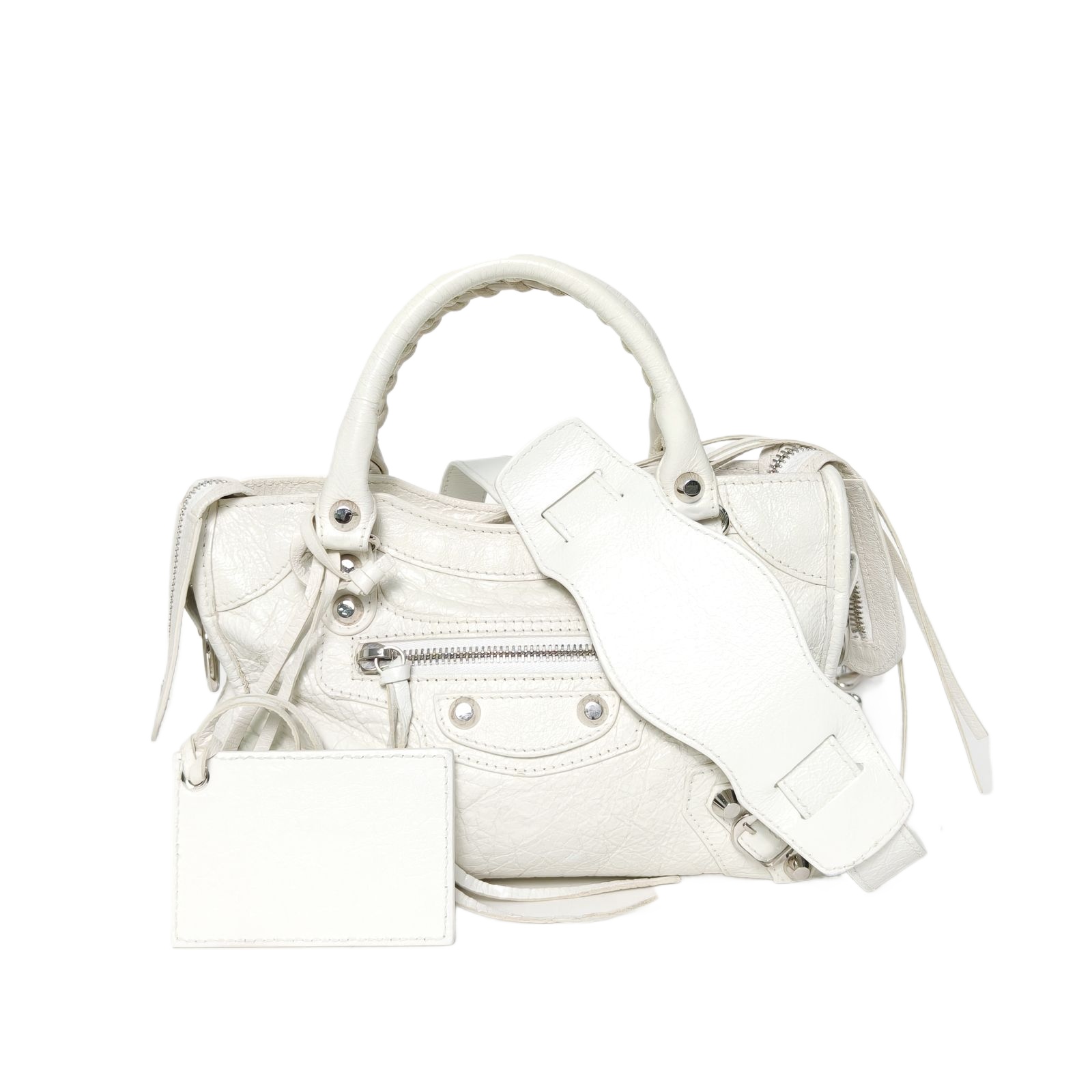 *BALENCIAGA City Mini 24 Motorcycle Bag-Hana Vintage