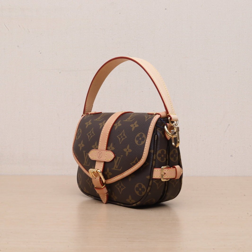 *LOUIS VUITTON Saumur Gemini Small Size 20-Hana Vintage