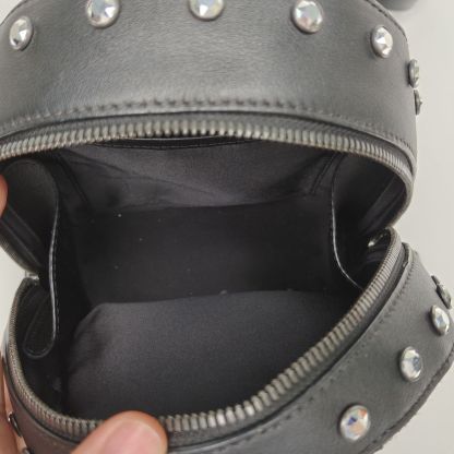 MCM Black mini backpack