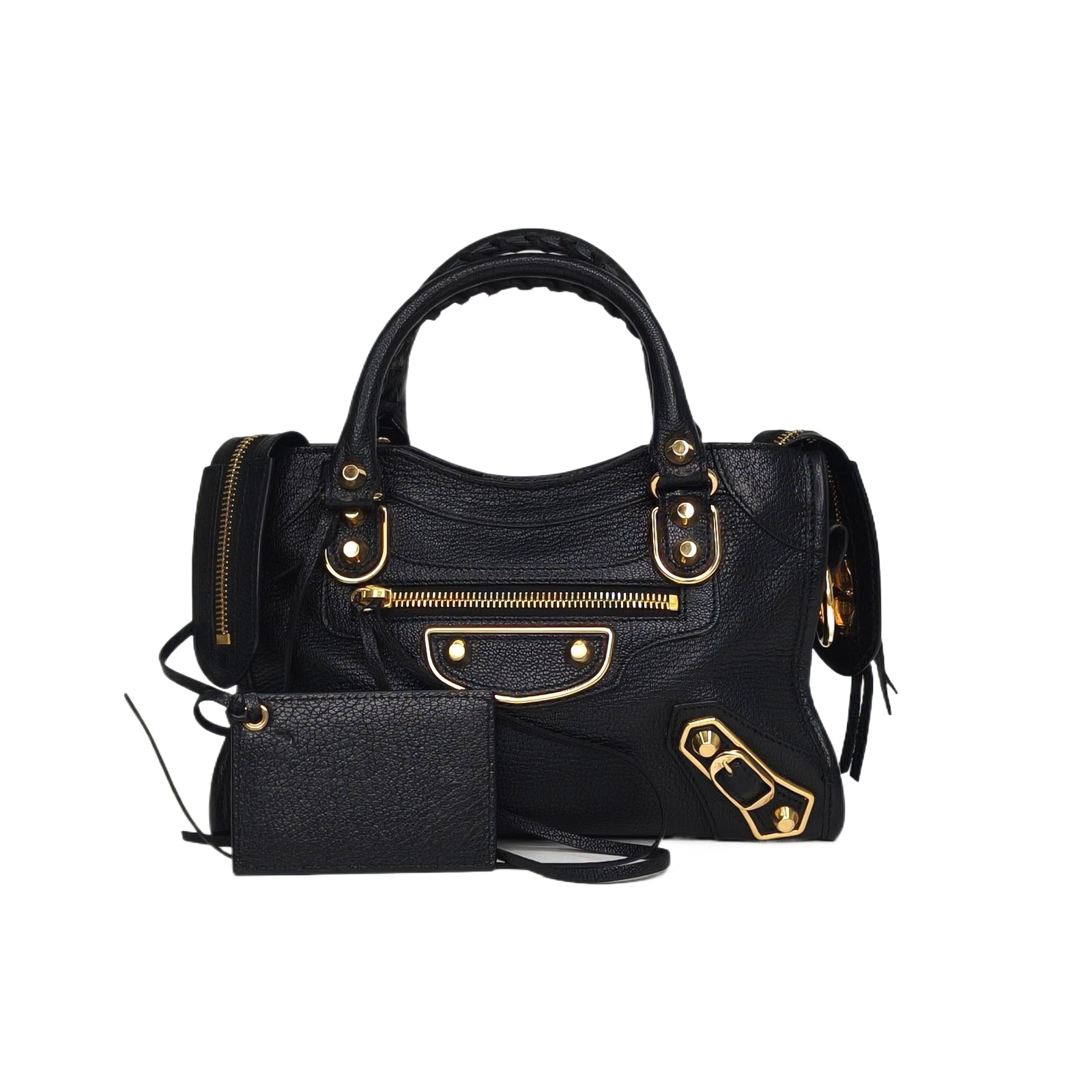 *BALENCIAGA City Mini 24 Motorcycle Bag-Hana Vintage