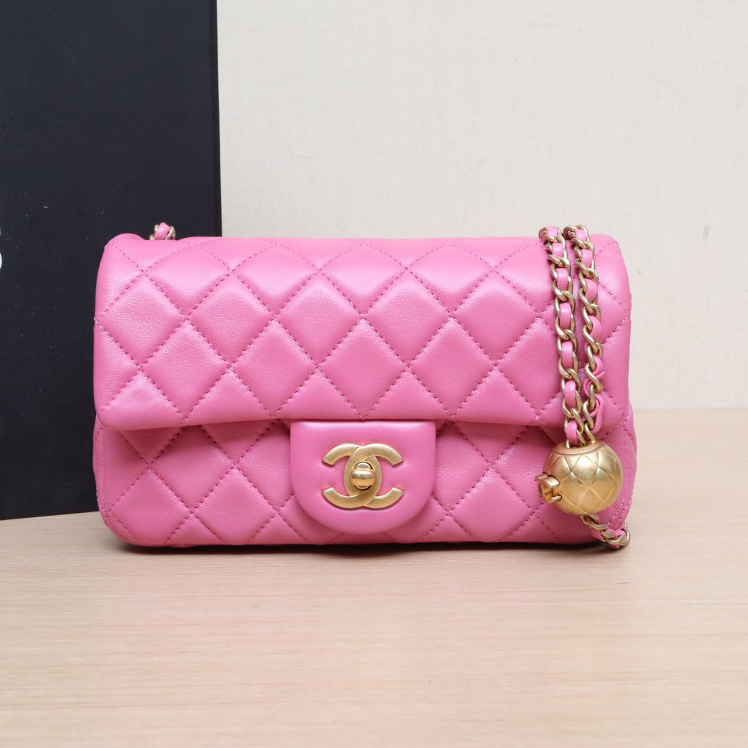*CHANEL CF Flap Bag, Large Mini, 20cm-Hana Vintage