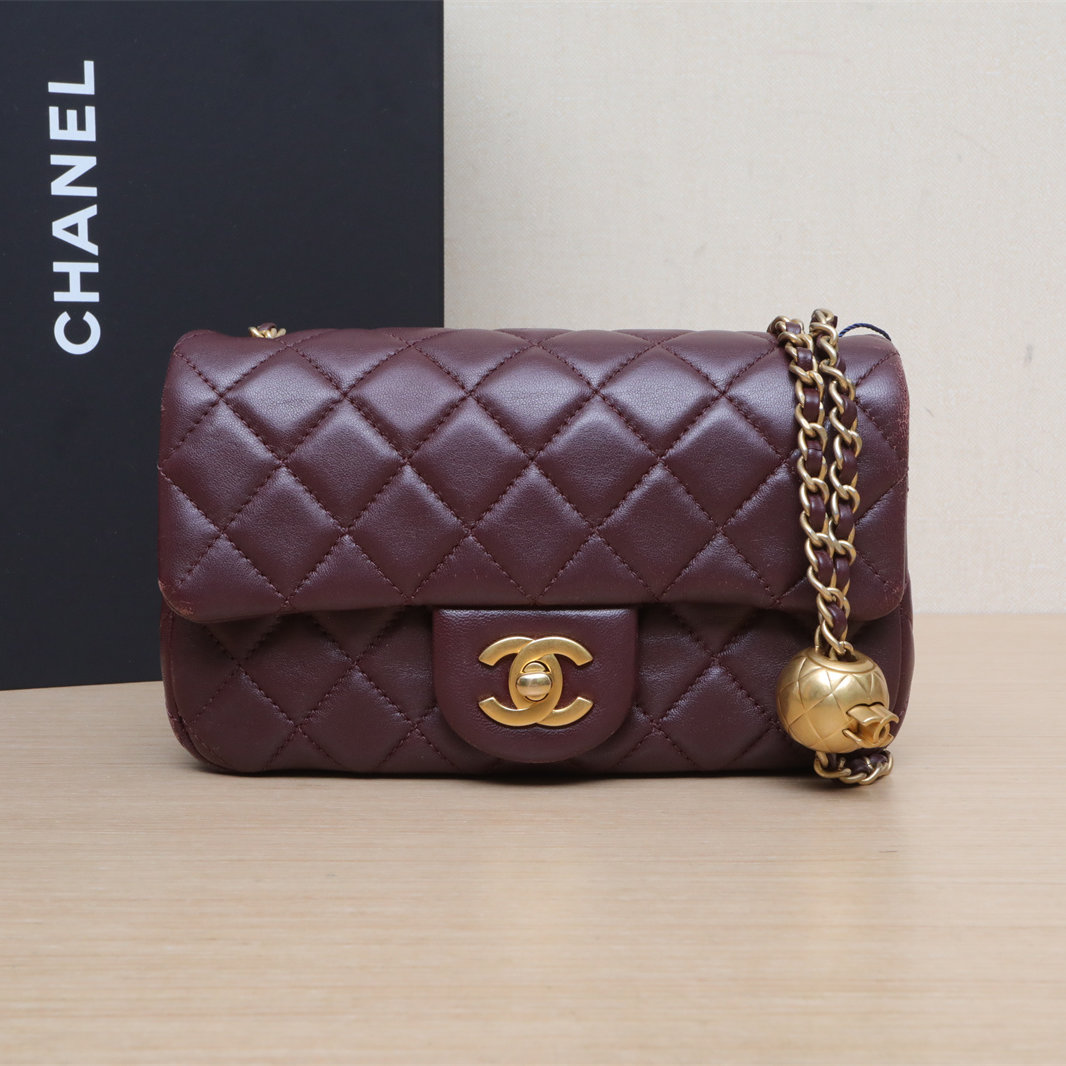 *CHANEL CF Flap Bag Large Mini 20cm-Hana Vintage