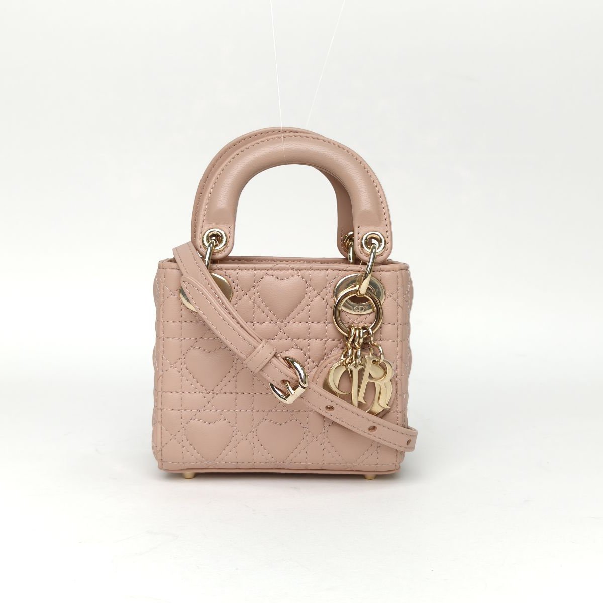 *DIOR Lady Dior Ultra Mini 12-Hana Vintage