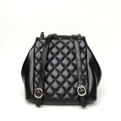 *CHANEL Duma Drawstring Flap Backpack with Two Pockets-Hana Vintage