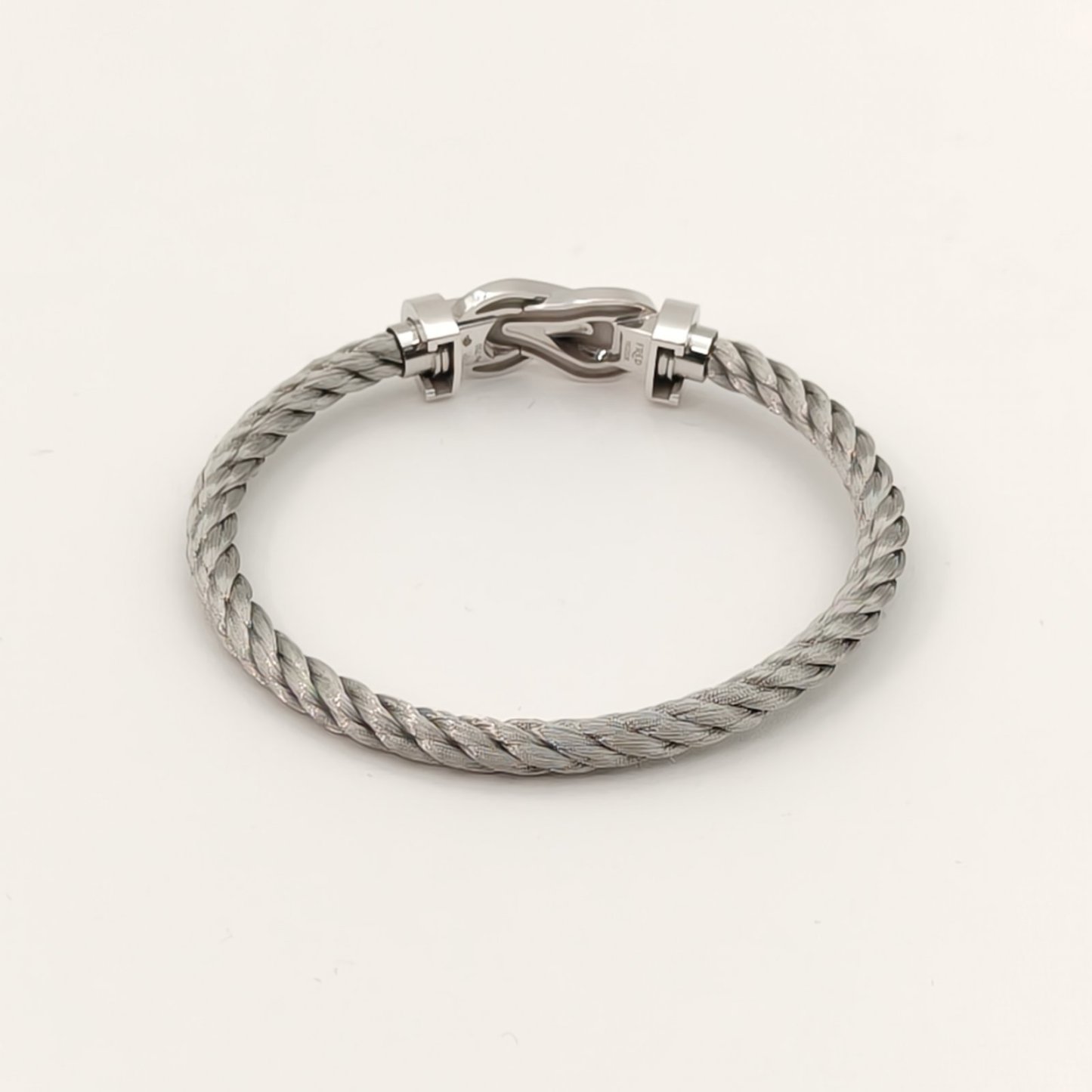 Fred Platinum Chance Infinie Bracelet Large Size 16 18K 18K White Gold-Hana Vintage