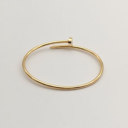 CARTIER JUSTE UN CLOU Nail Bracelet Thin 18K Gold-Hana Vintage