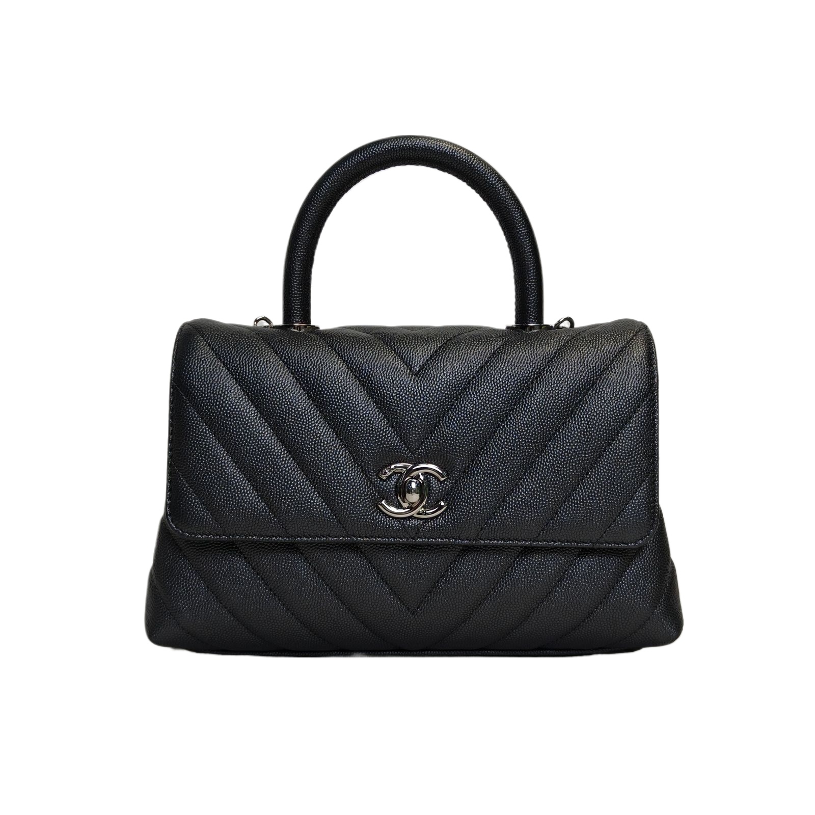 *CHANEL Coco Handle Small 24cm-Hana Vintage