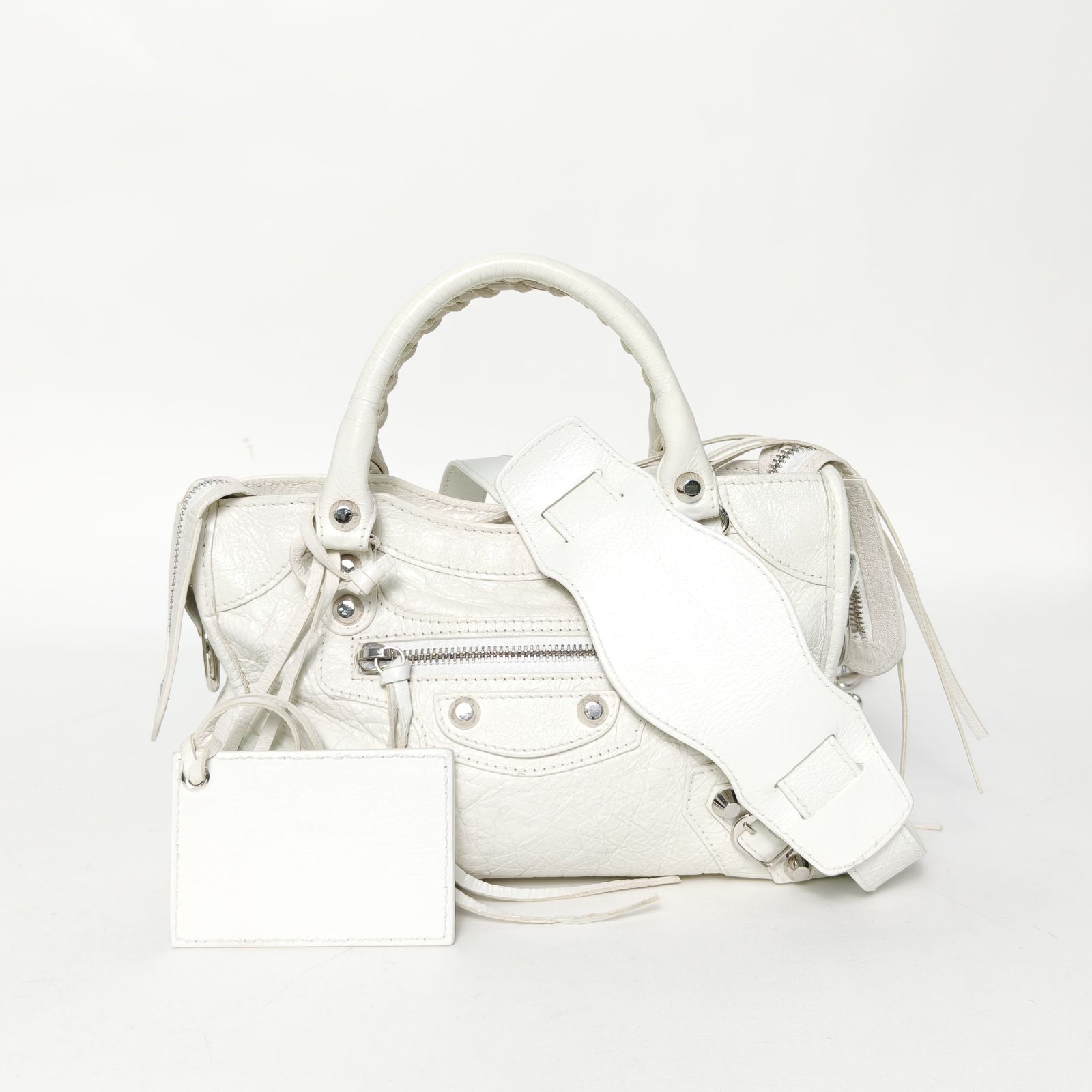 *BALENCIAGA City Mini 24 Motorcycle Bag-Hana Vintage