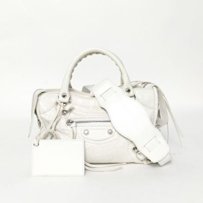 *BALENCIAGA City Mini 24 Motorcycle Bag-Hana Vintage