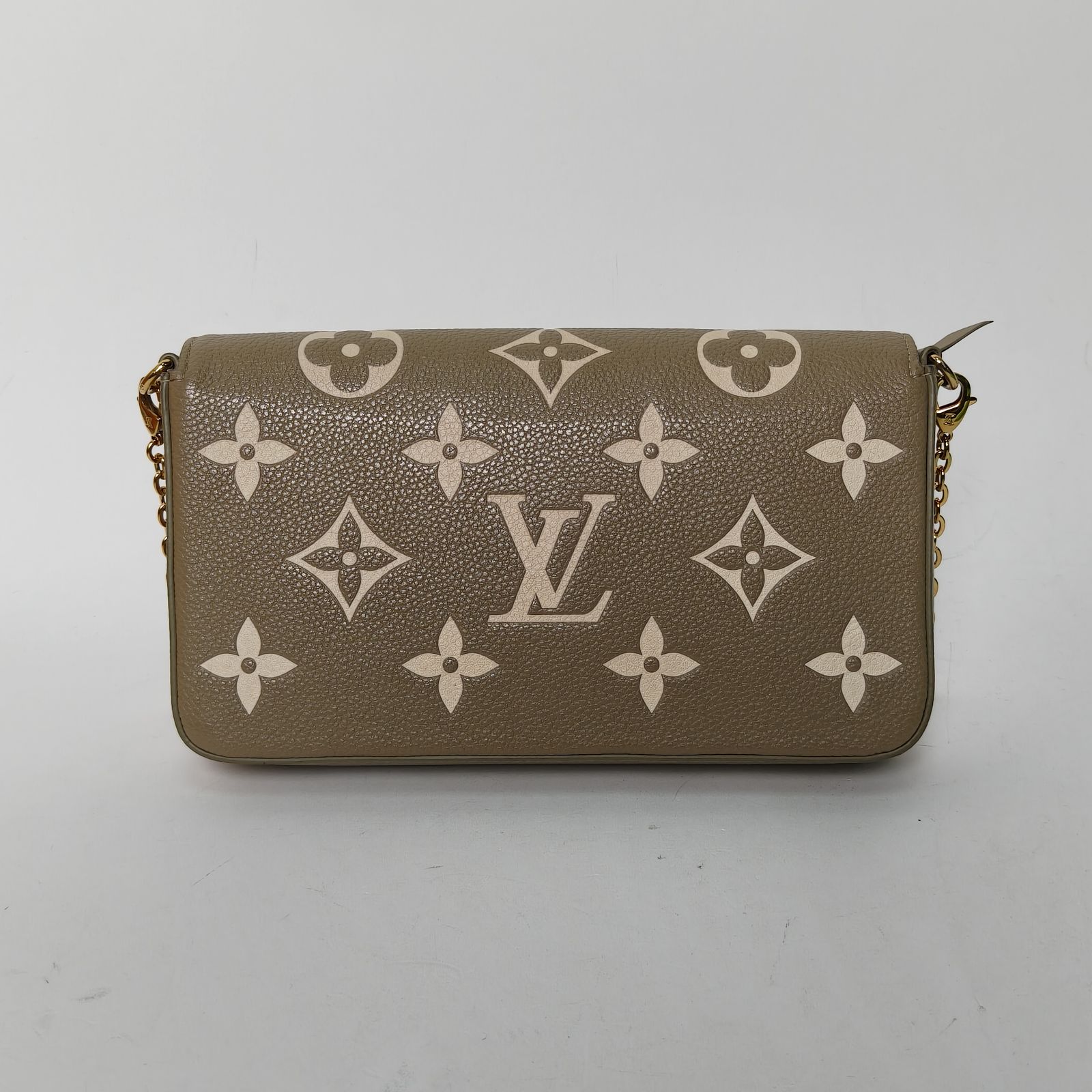 *LOUIS VUITTON POCHETTE FELICIE Felice Pochette Chain Bag-Hana Vintage