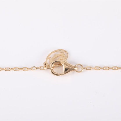 CARTIER Gold Nails Necklace 18K 18K Gold,Diamond-Hana Vintage