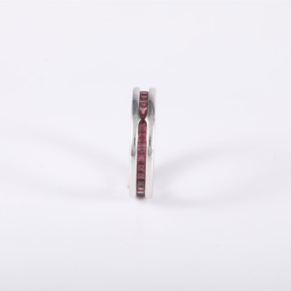 BVLGARI B.ZERO1 Coil Ring single circle Diamond Stud Earring Diamond,18K White Gold-Hana Vintage