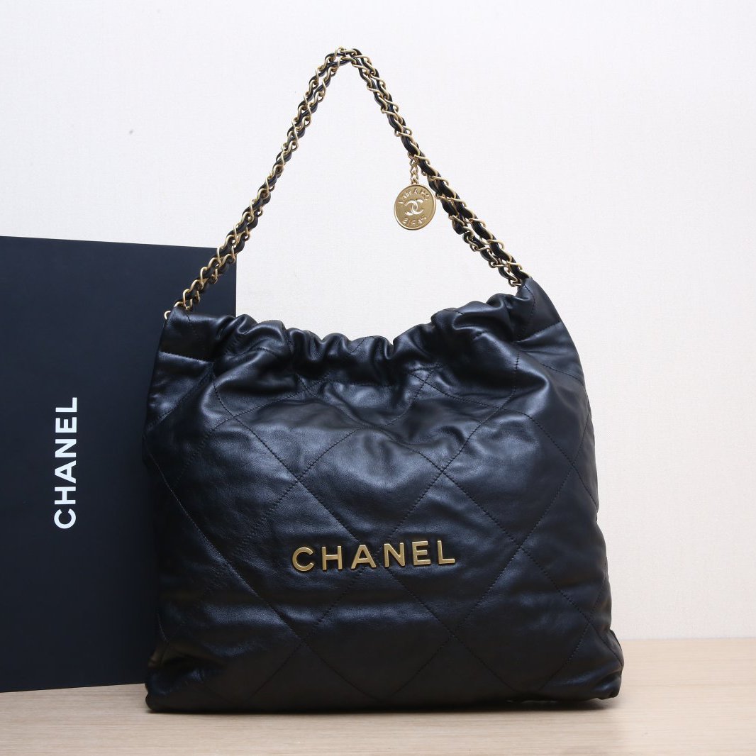 *CHANEL 22Bag Tote Bag Medium 35cm-Hana Vintage