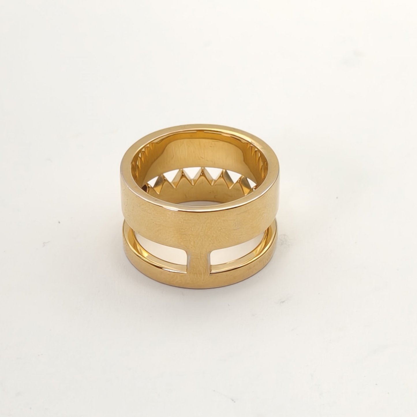 FENDI Monster Ring Size M Alloy-Hana Vintage