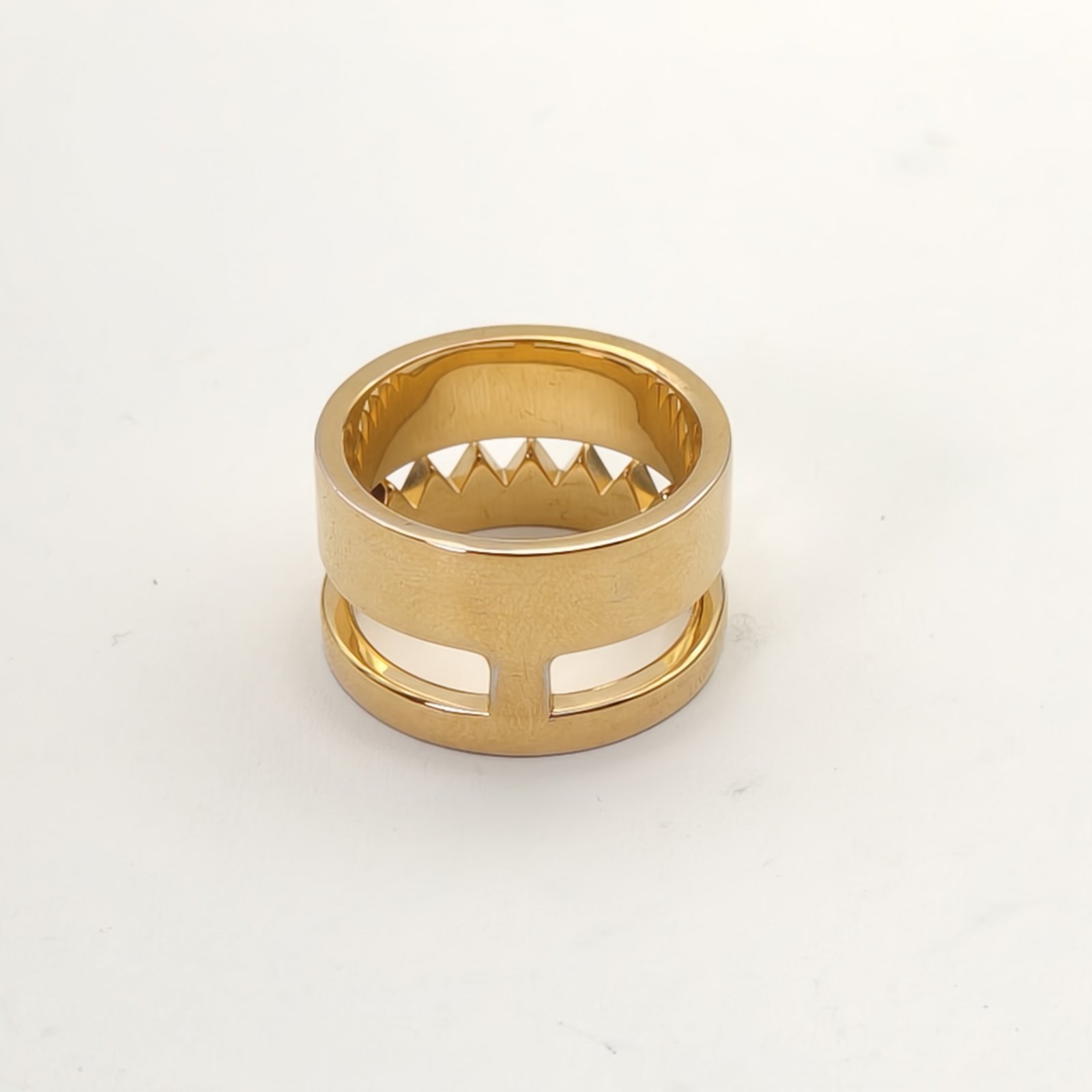 FENDI Monster Ring Size M Alloy-Hana Vintage