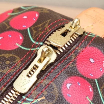 LOUIS VUITTON Vintage Takashi Murakami Cherry Keepall 45