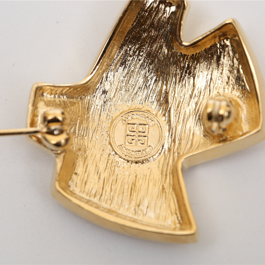 GIVENCHY Vintage Brooch Alloy-Hana Vintage