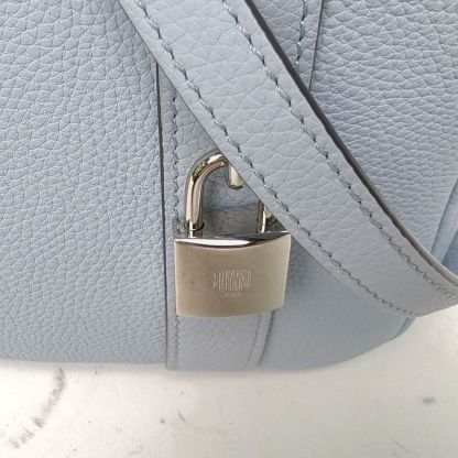 *MOYNAT Blue Sliver Hardware Limsounie Small Handbag-Hana Vintage