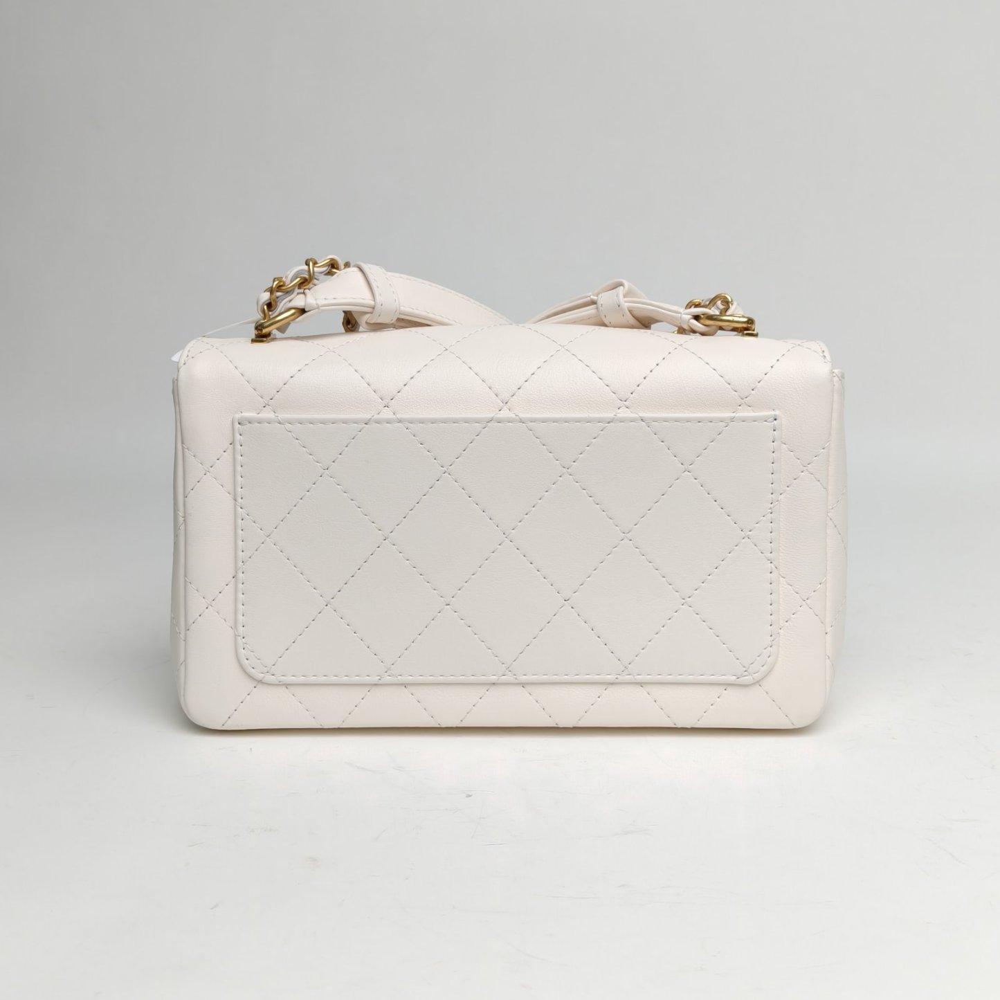 CHANEL 26S Flap Bag Fixed Double Shoulder Straps