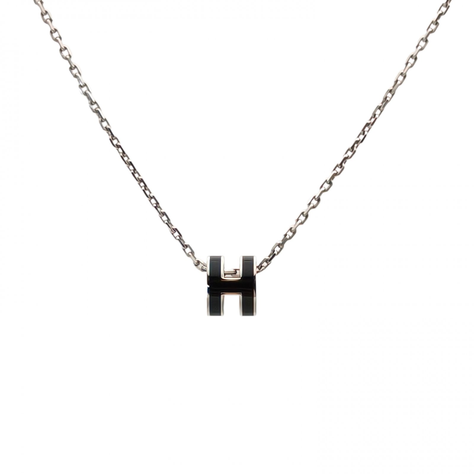 HERMES Pop H Necklace Mini Alloy-Hana Vintage