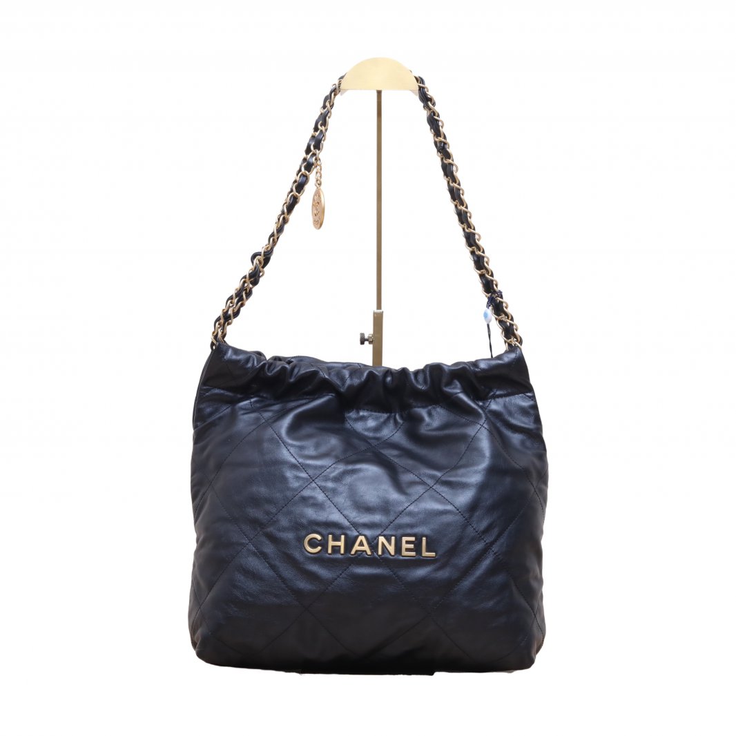 *CHANEL 22Bag Tote Bag Small 30cm-Hana Vintage